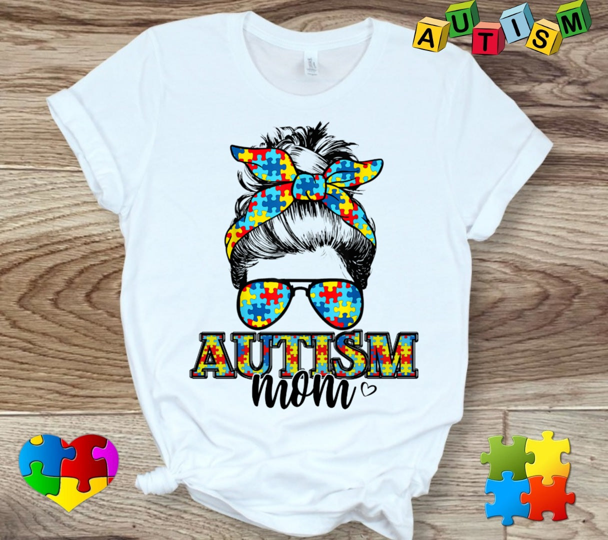 Autism T-shirt Images DTF/Sublimation Bundle