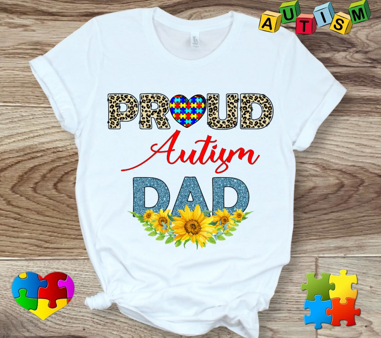 Autism T-shirt Images DTF/Sublimation Bundle