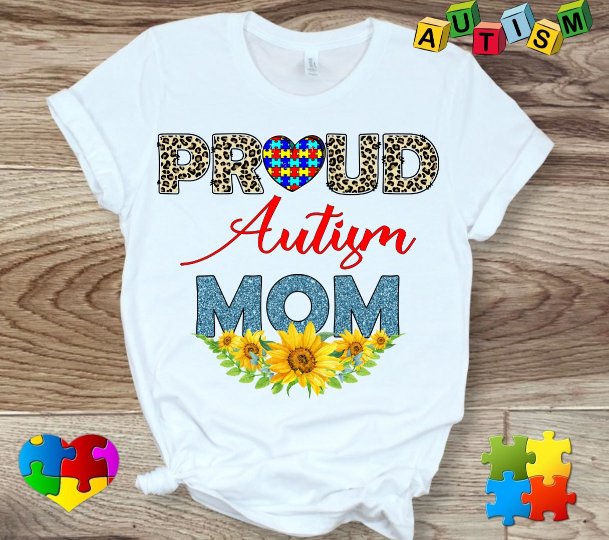 Autism T-shirt Images DTF/Sublimation Bundle