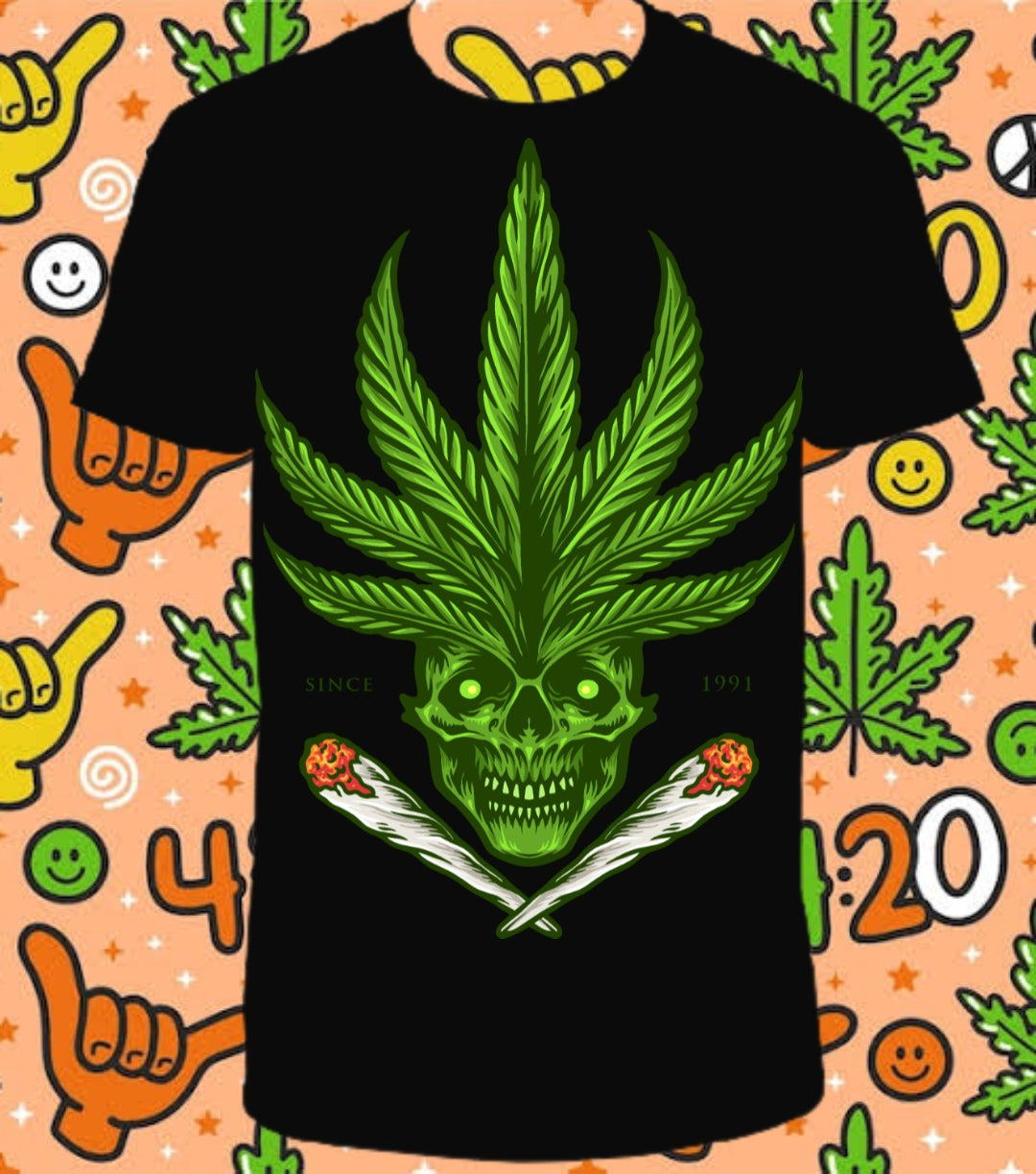 420 Weed Images Sublimation/DTF T-Shirt Bundle