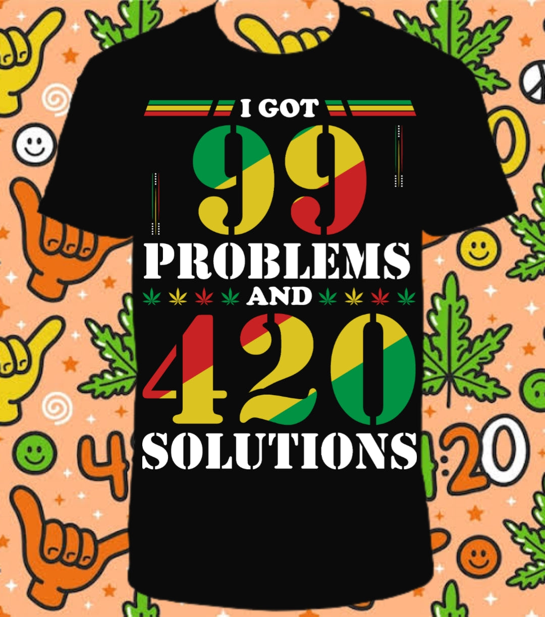 420 Weed Images Sublimation/DTF T-Shirt Bundle