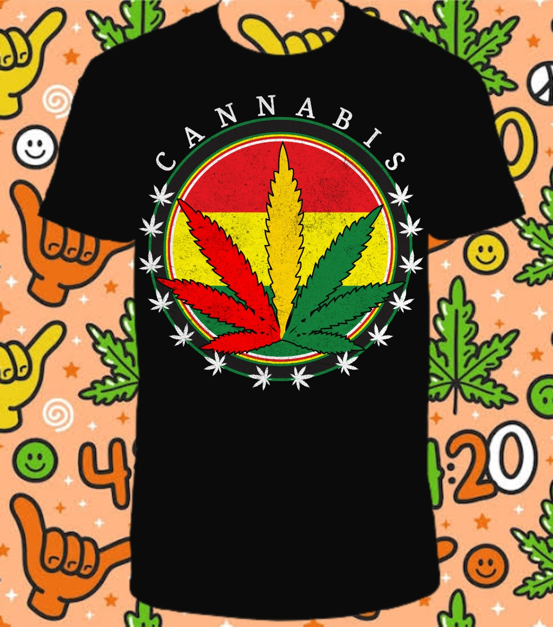 420 Weed Images Sublimation/DTF T-Shirt Bundle