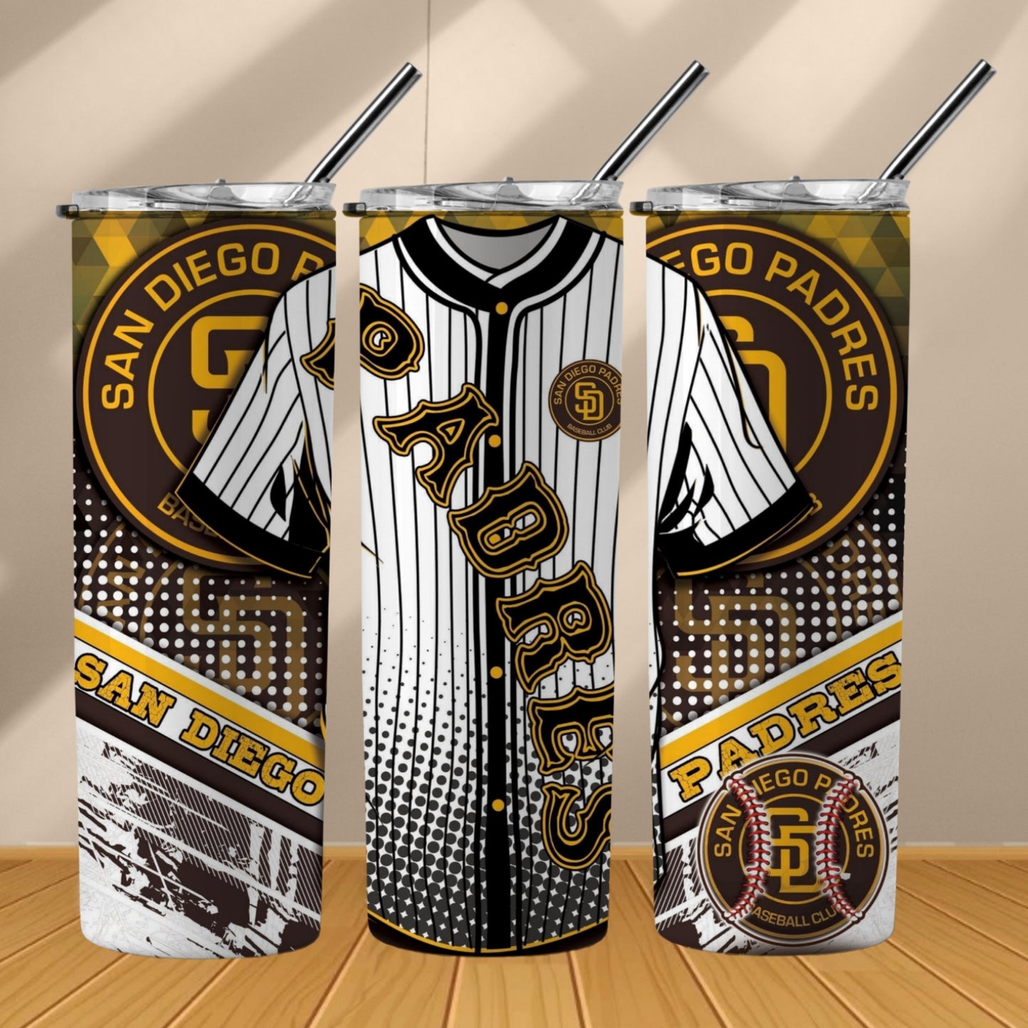 Baseball 20oz Sublimation Tumbler Image