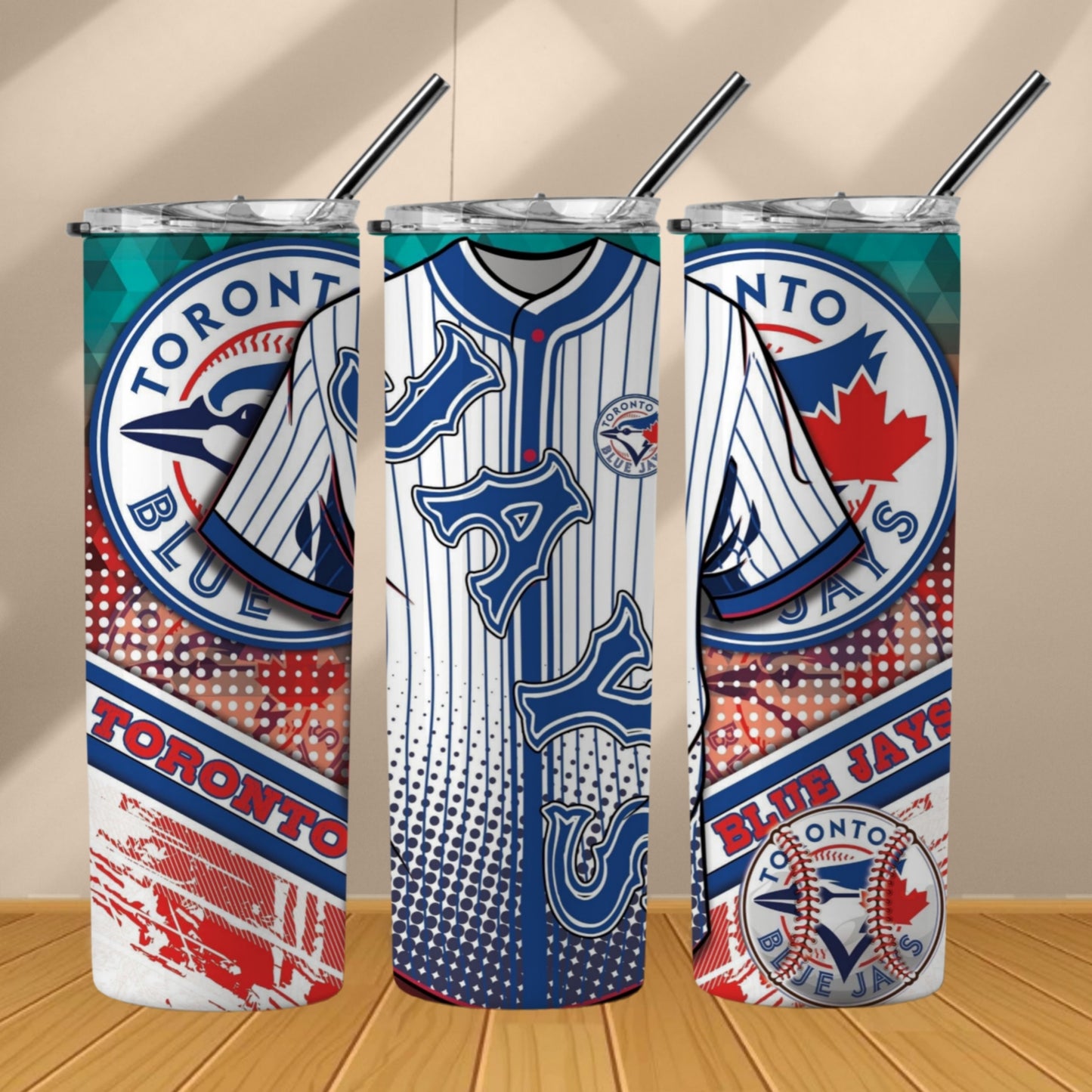 Baseball 20oz Sublimation Tumbler Image