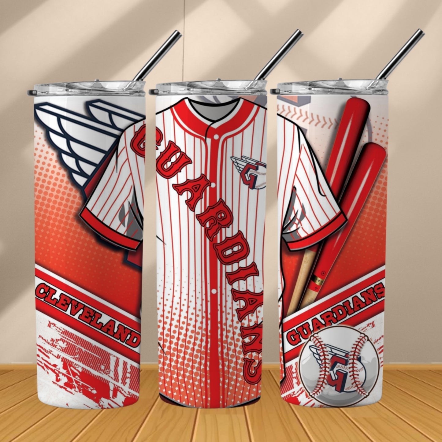 Baseball 20oz Sublimation Tumbler Image