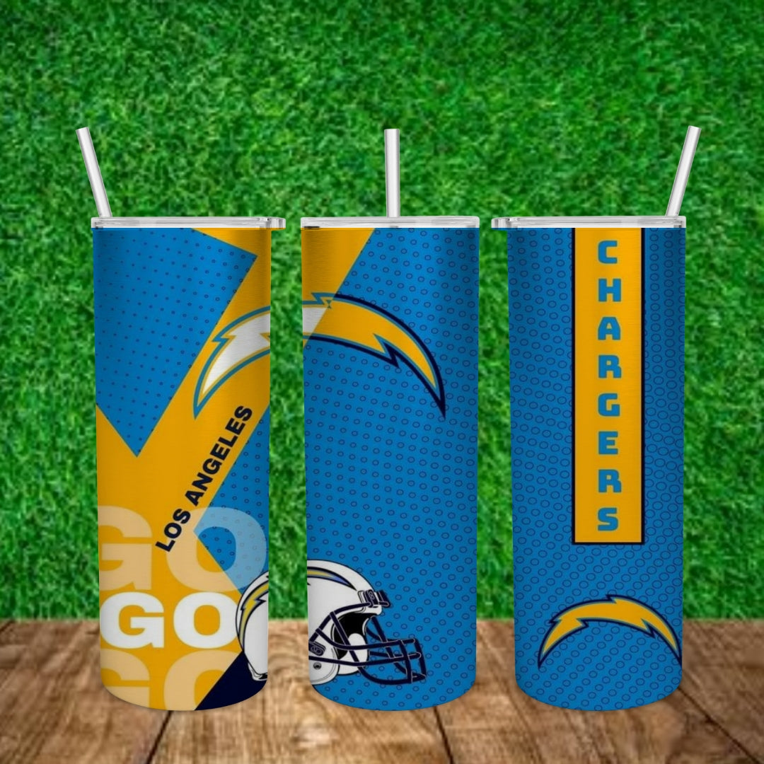 Football 20oz Sublimation Tumbler Image