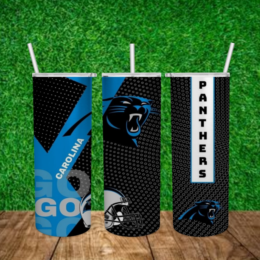 Football 20oz Sublimation Tumbler Image