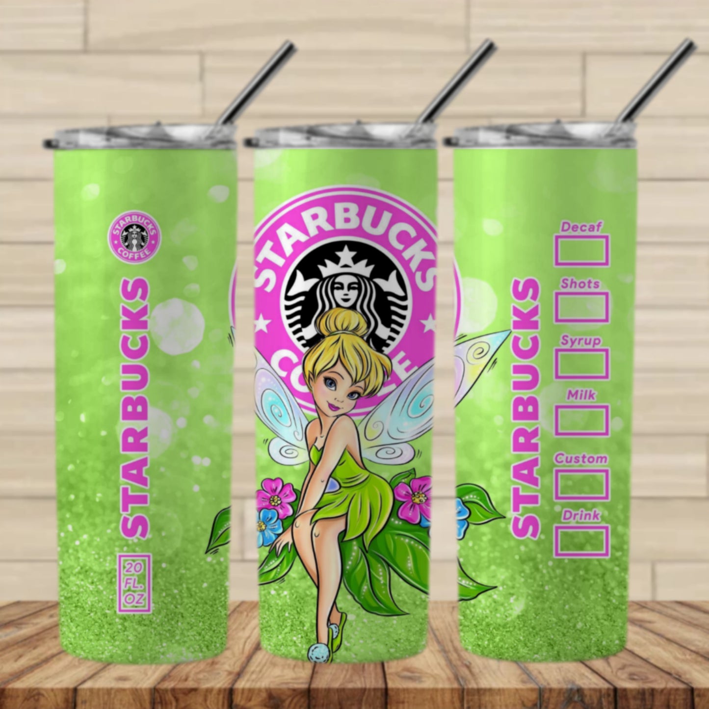 Princess Drink Sublimation 20oz Images