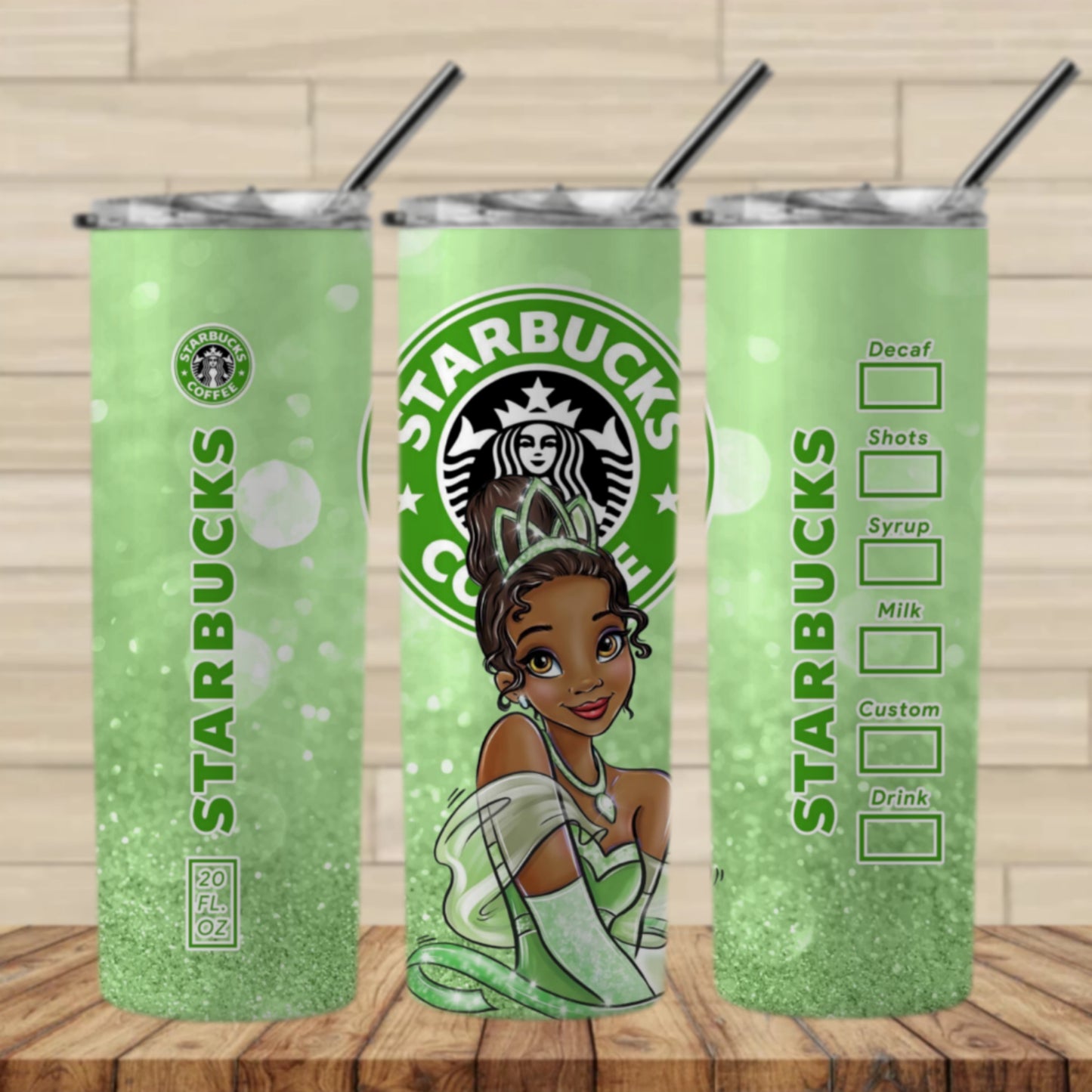 Princess Drink Sublimation 20oz Images