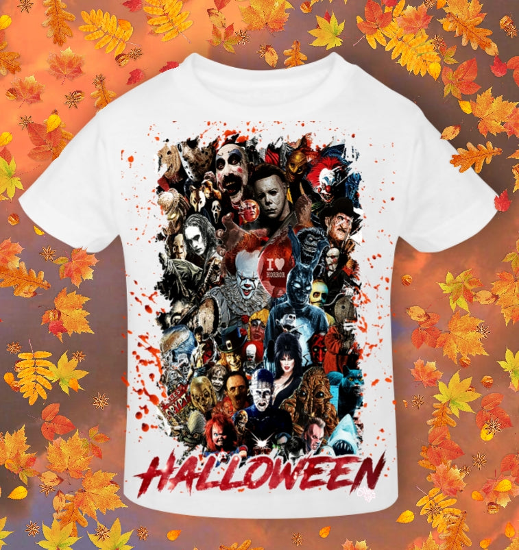 70+ Horror Halloween Sublimation T-Shirt Image/20 oz Tumbler Images Bundle