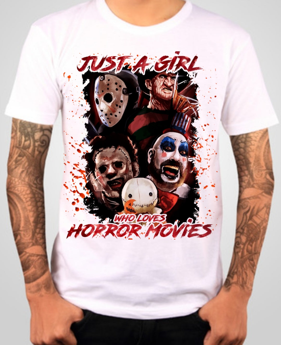 70+ Horror Halloween Sublimation T-Shirt Image/20 oz Tumbler Images Bundle