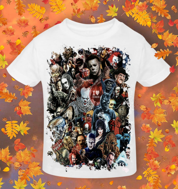 70+ Horror Halloween Sublimation T-Shirt Image/20 oz Tumbler Images Bundle