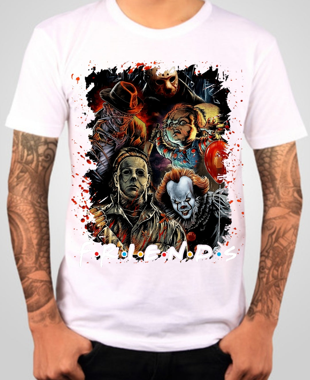 70+ Horror Halloween Sublimation T-Shirt Image/20 oz Tumbler Images Bundle