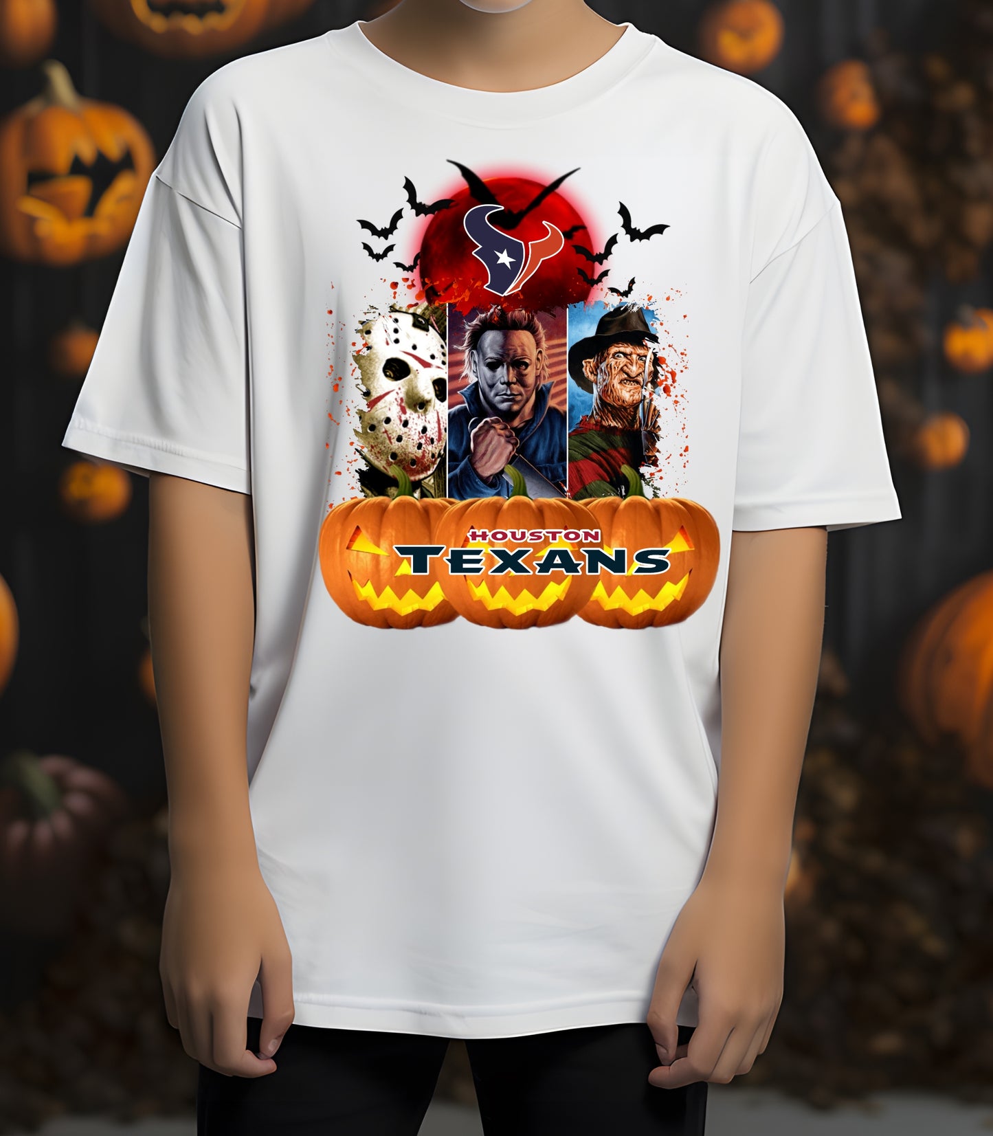 Halloween Football 20oz Sublimation Tumbler Image / T-Shirt Images