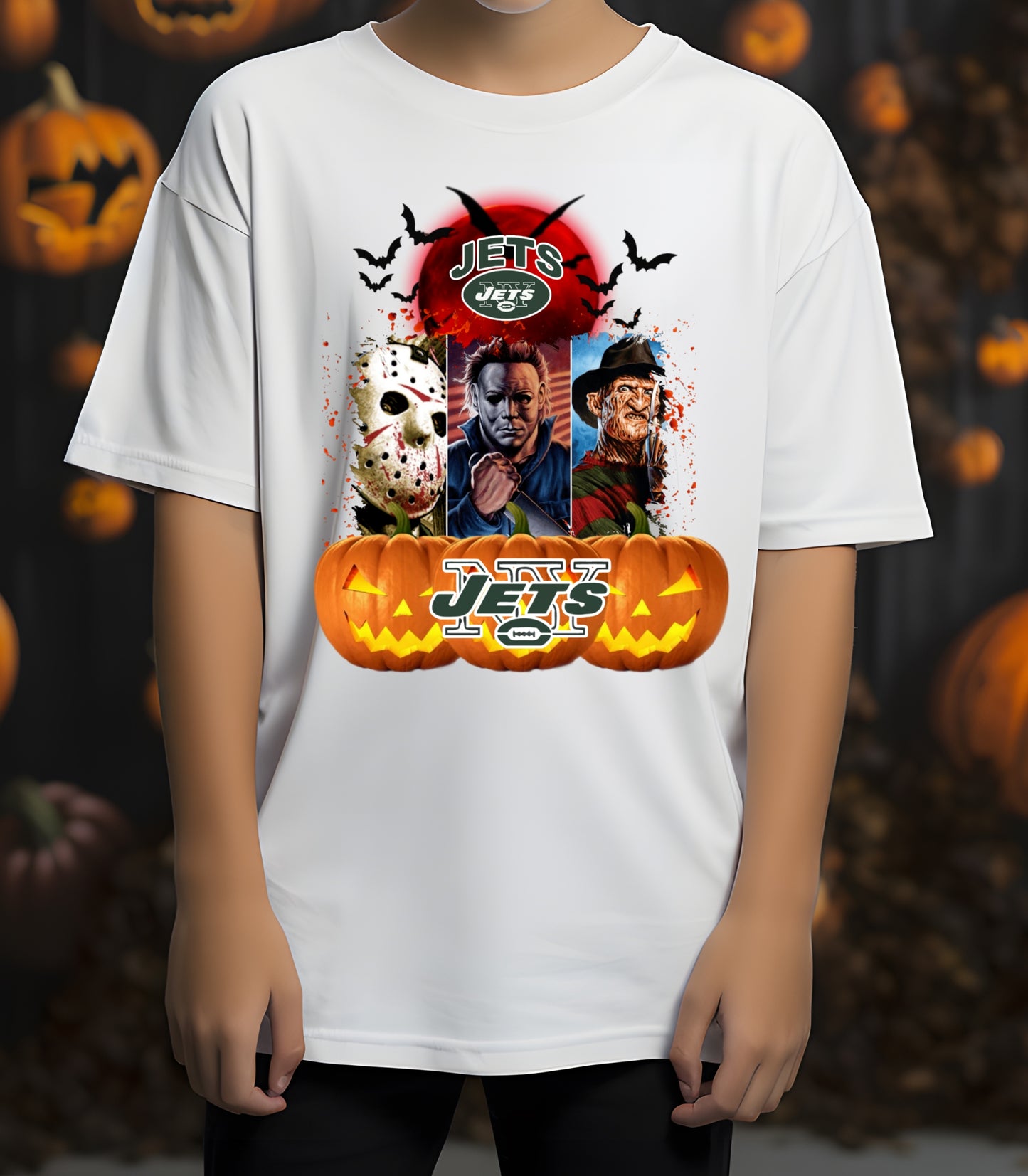 Halloween Football 20oz Sublimation Tumbler Image / T-Shirt Images