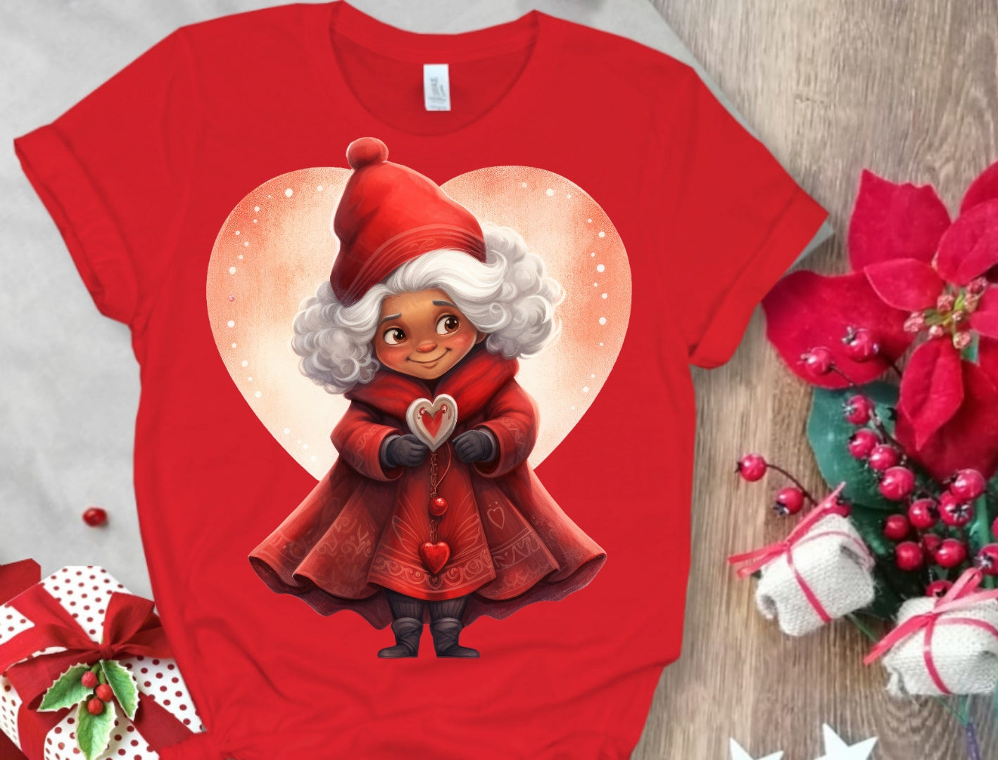 Christmas Santa Sublimation/DTF T-Shirt Images Bundle