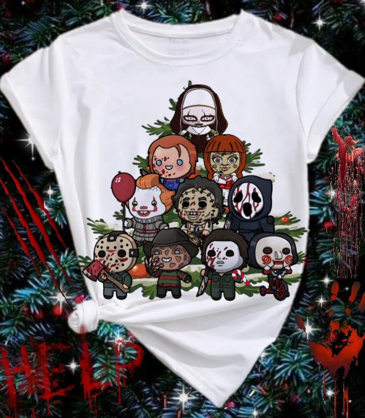 Devilish Christmas Sublimation/DTF T-Shirt Images Bundle