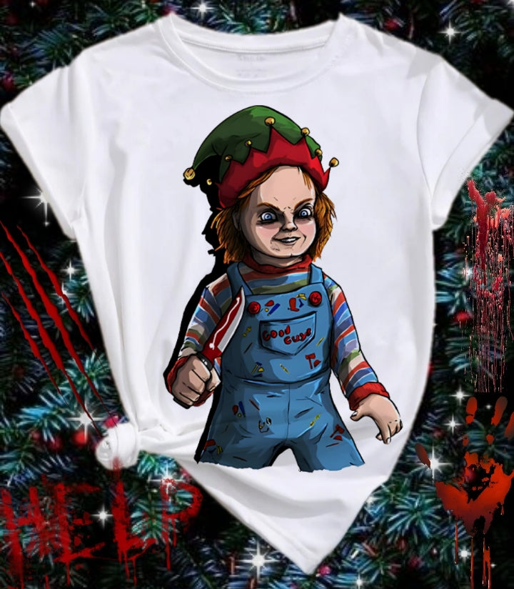 Devilish Christmas Sublimation/DTF T-Shirt Images Bundle