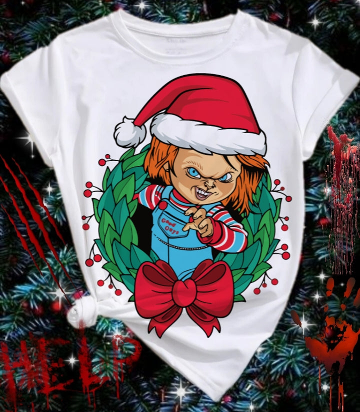 Devilish Christmas Sublimation/DTF T-Shirt Images Bundle