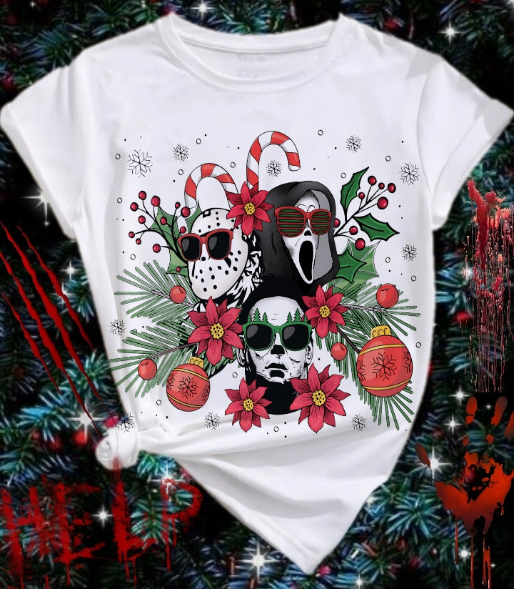 Devilish Christmas Sublimation/DTF T-Shirt Images Bundle