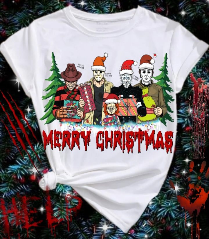 Devilish Christmas Sublimation/DTF T-Shirt Images Bundle