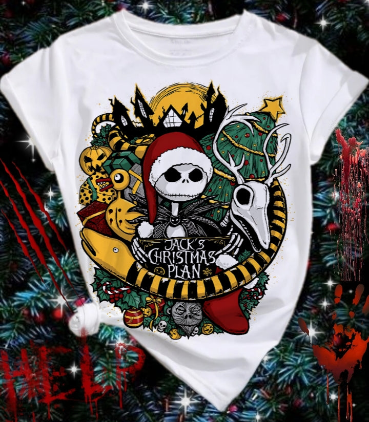 Devilish Christmas Sublimation/DTF T-Shirt Images Bundle