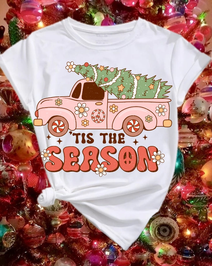 Groovy Christmas Pink Bundle Pack Sublimation/DTF Images