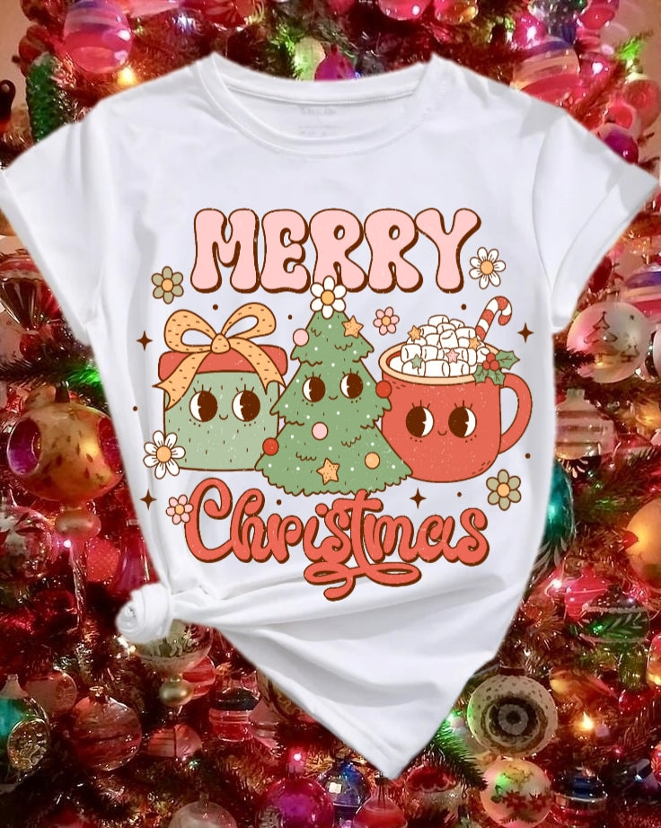 Groovy Christmas Pink Bundle Pack Sublimation/DTF Images