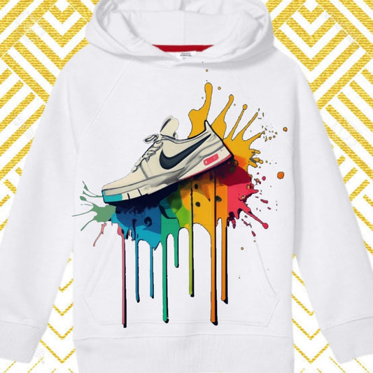 Color Splat Shoe Sublimation/DTF T-Shirt Images Bundle