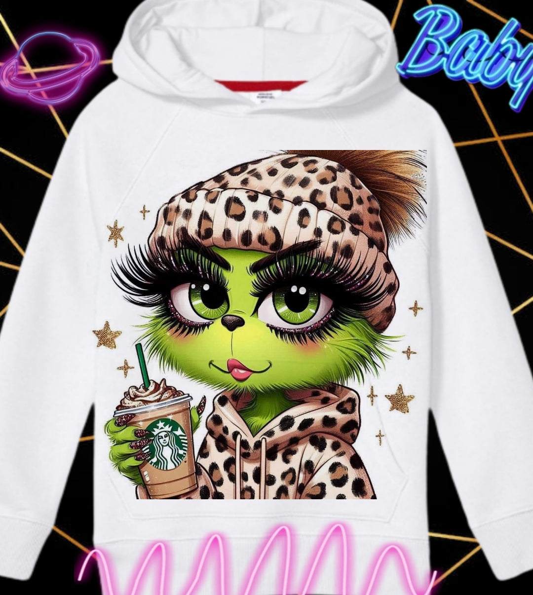 Christmas Girl Grouch Sublimation/DTF Images Bundle