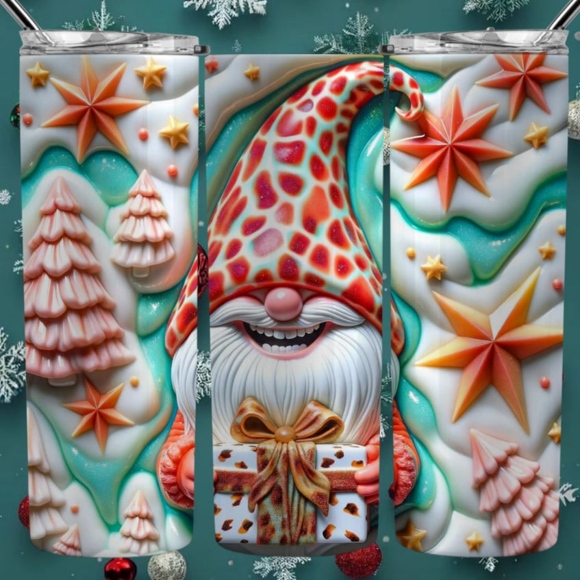 Christmas Gnomes Sublimation 20oz Images Bundle