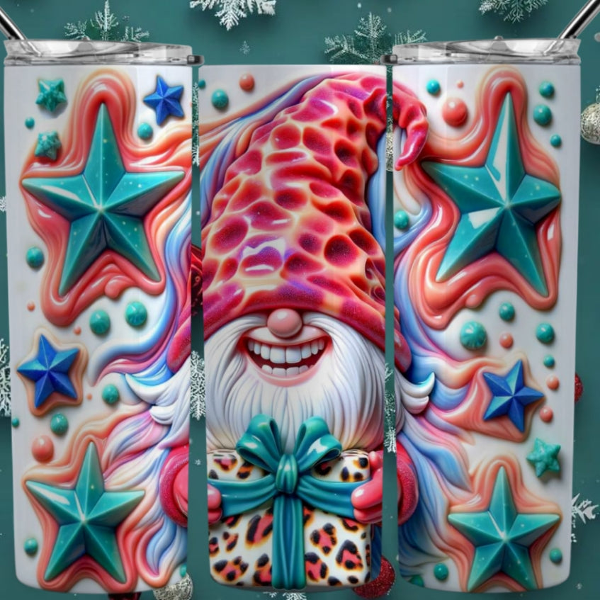 Christmas Gnomes Sublimation 20oz Images Bundle