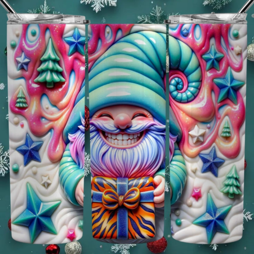 Christmas Gnomes Sublimation 20oz Images Bundle