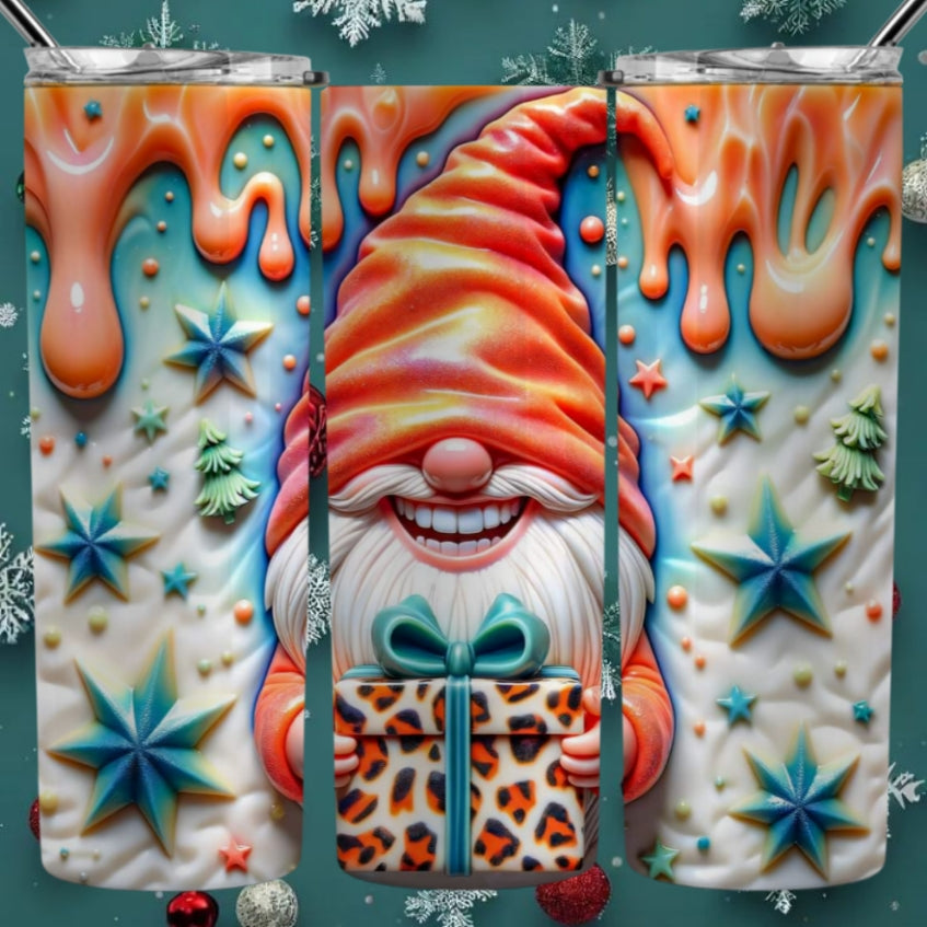 Christmas Gnomes Sublimation 20oz Images Bundle