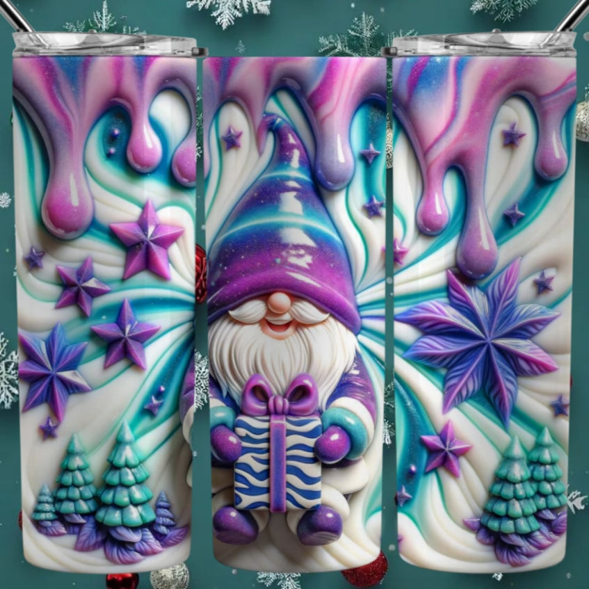 Christmas Gnomes Sublimation 20oz Images Bundle