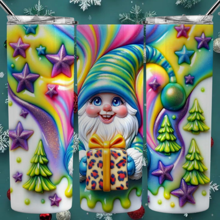 Christmas Gnomes Sublimation 20oz Images Bundle