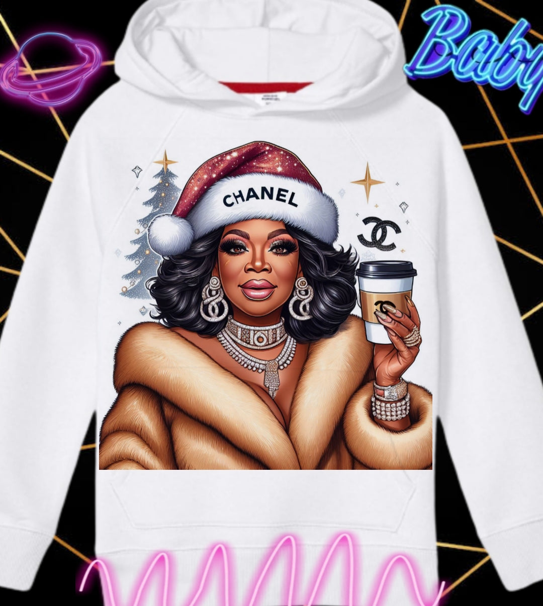 Christmas Oprah Sublimation DTF/T-Shirt Images Bundle