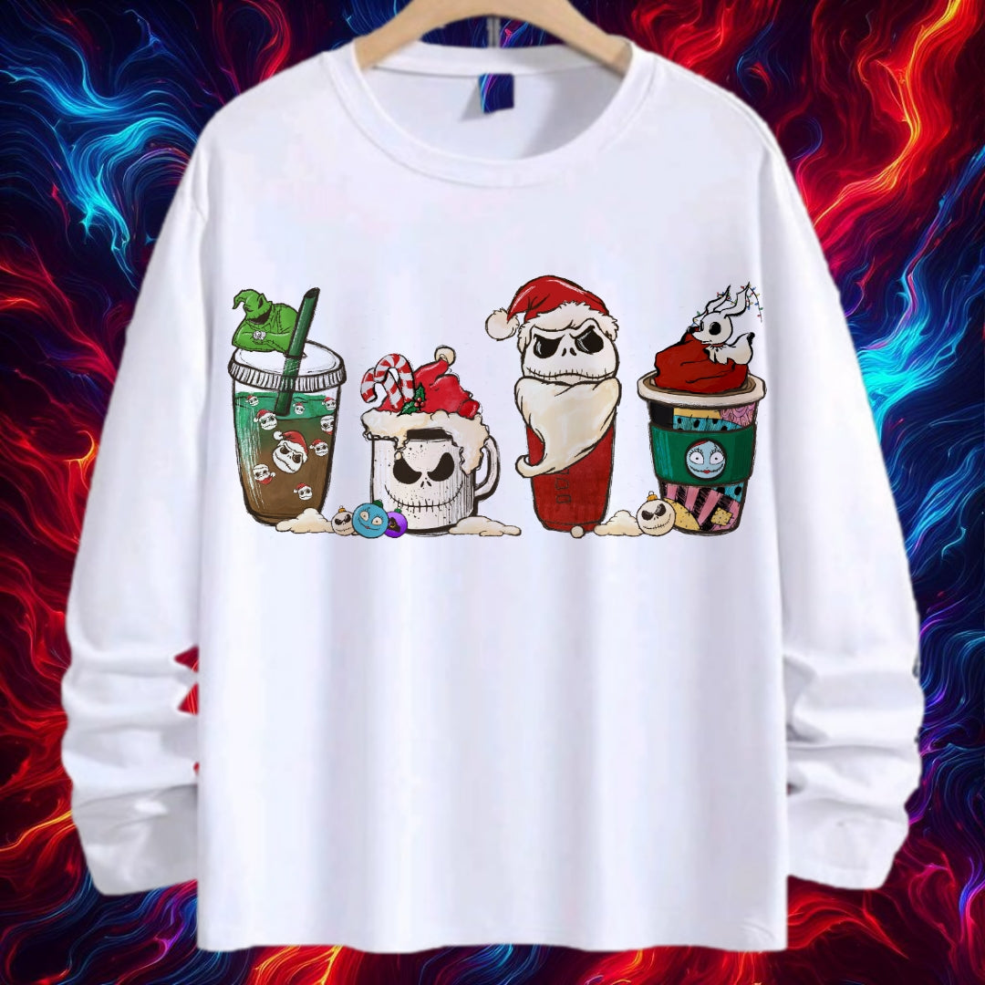 Christmas Coffee T-shirt Image DTF/Sublimation