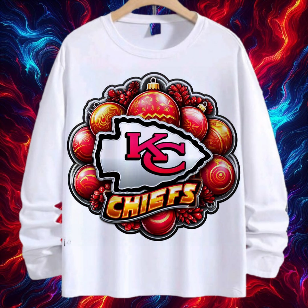 Christmas Ornament Football Sublimation DTF/ T-Shirt Images Bundle