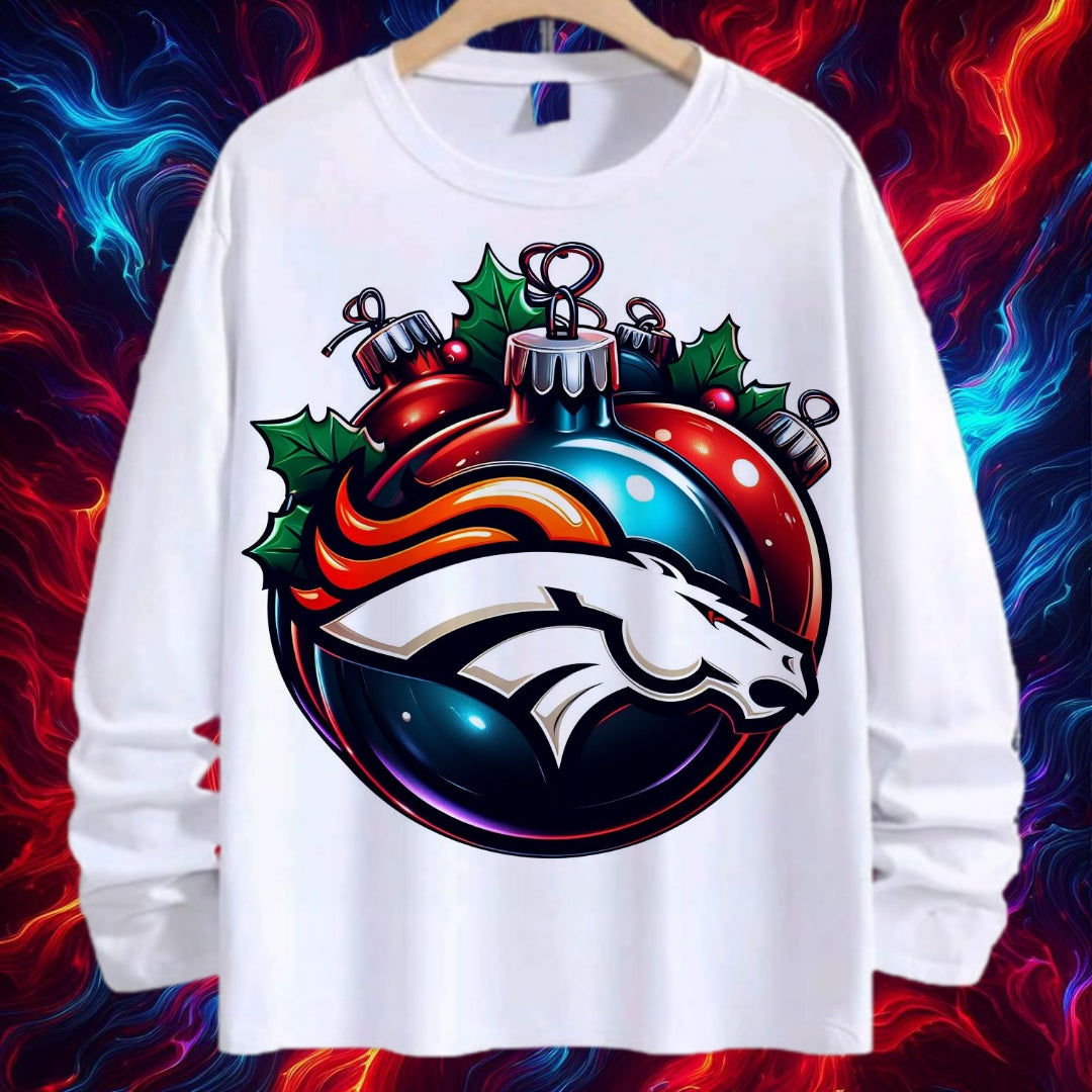 Christmas Ornament Football Sublimation DTF/ T-Shirt Images Bundle