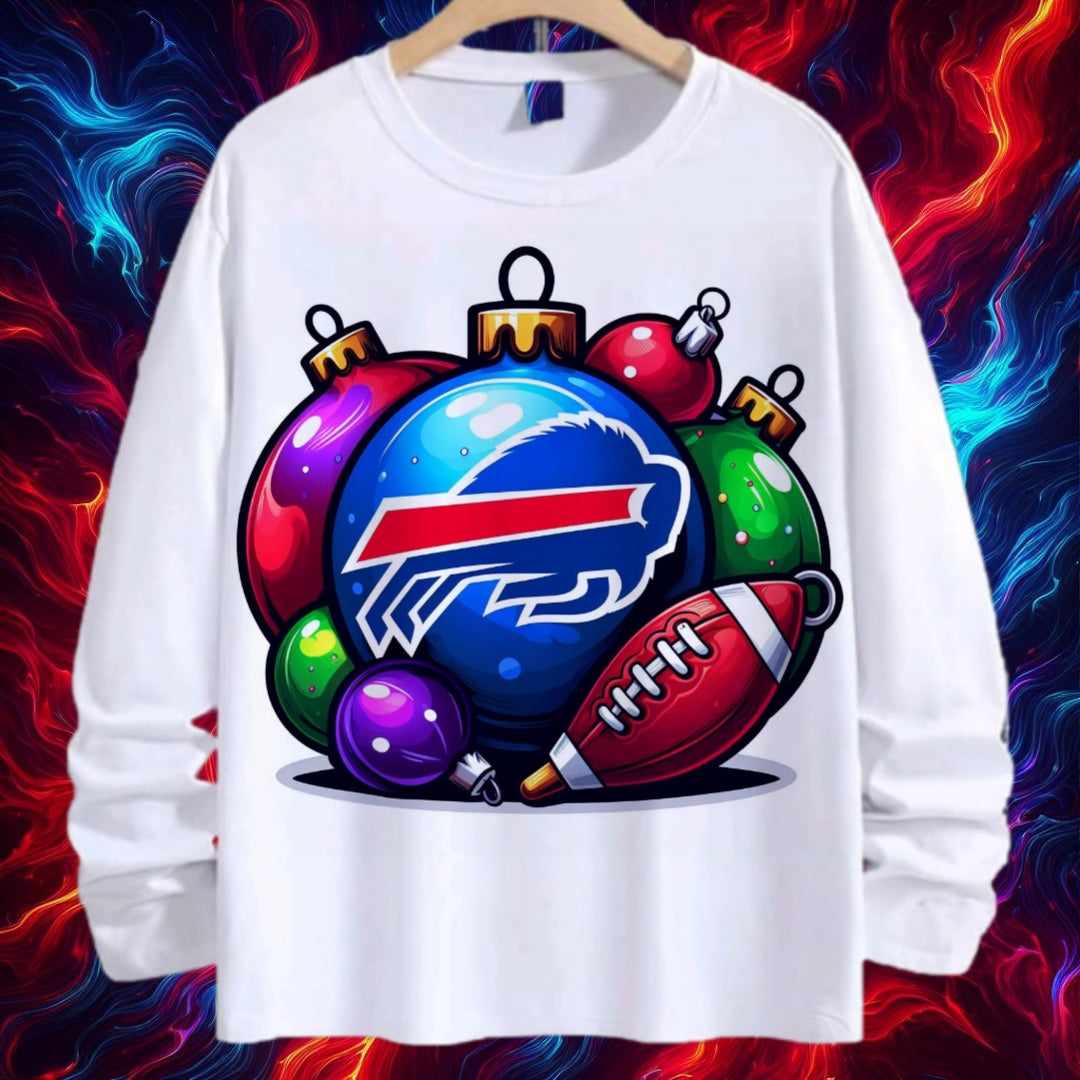 Christmas Ornament Football Sublimation DTF/ T-Shirt Images Bundle