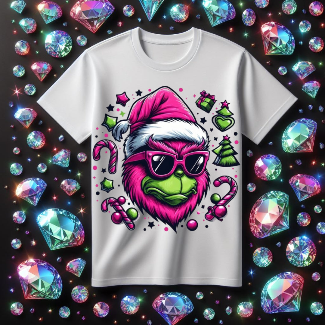 Metallic Grouch Sublimation/DTF T-Shirt Image Bundle