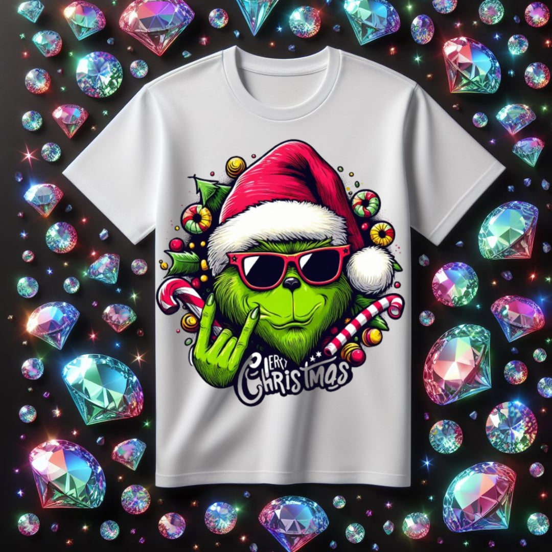 Metallic Grouch Sublimation/DTF T-Shirt Image Bundle