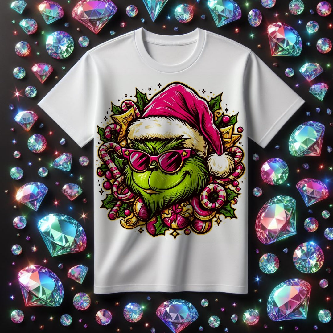 Metallic Grouch Sublimation/DTF T-Shirt Image Bundle