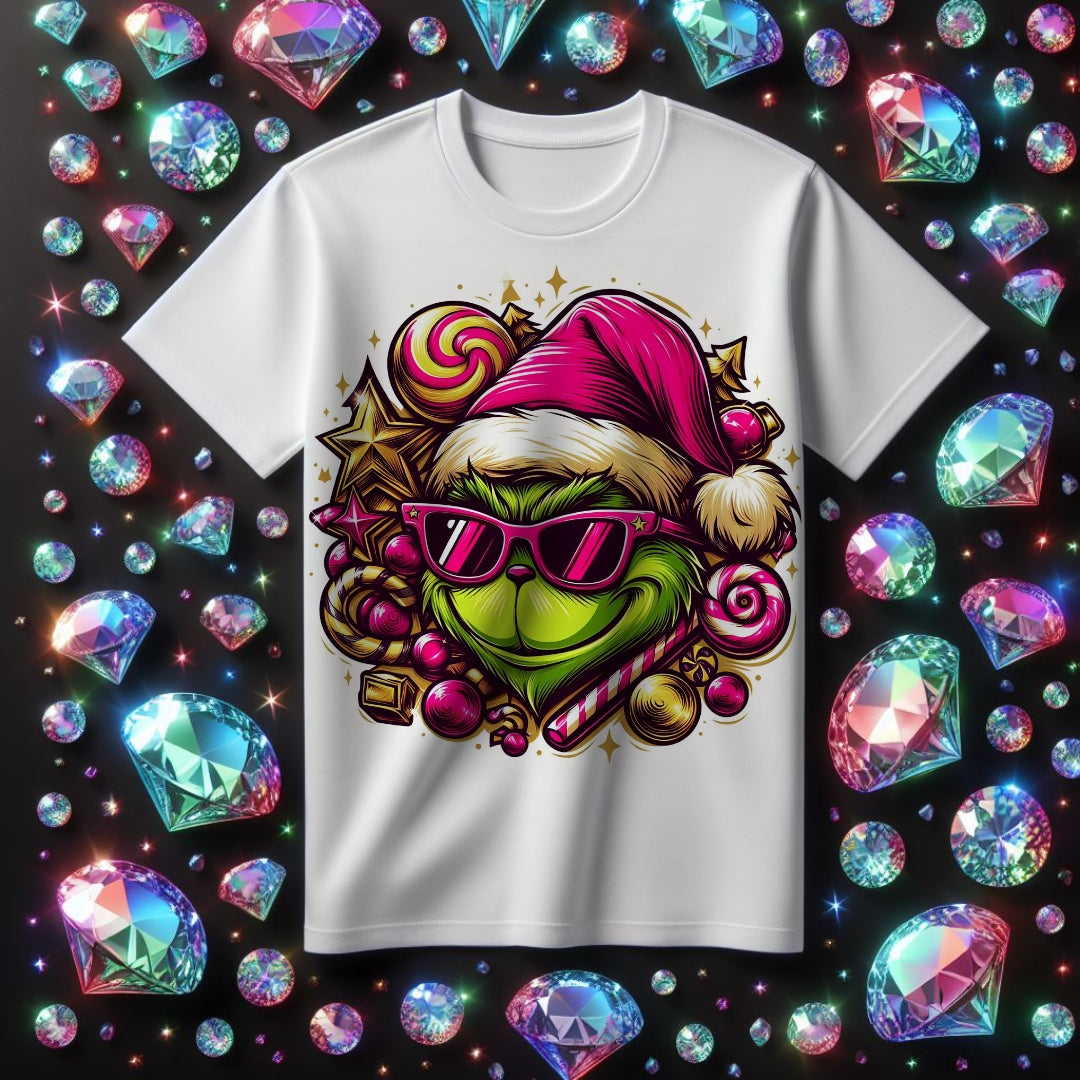 Metallic Grouch Sublimation/DTF T-Shirt Image Bundle