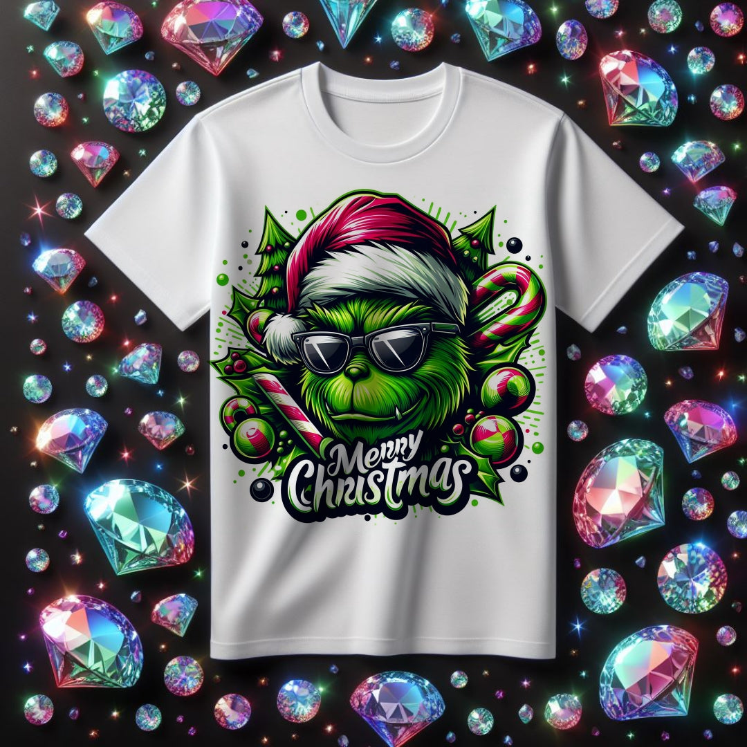 Metallic Grouch Sublimation/DTF T-Shirt Image Bundle