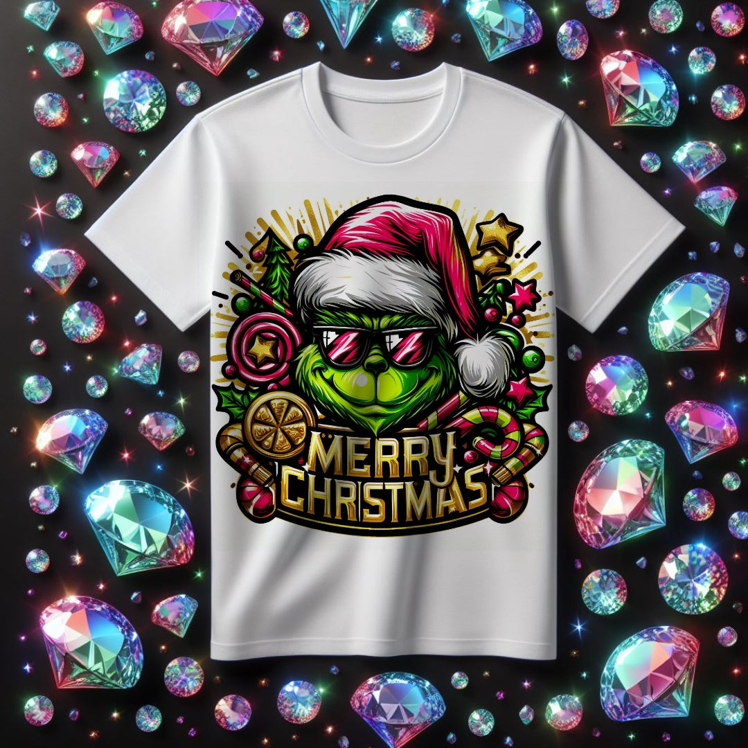 Metallic Grouch Sublimation/DTF T-Shirt Image Bundle