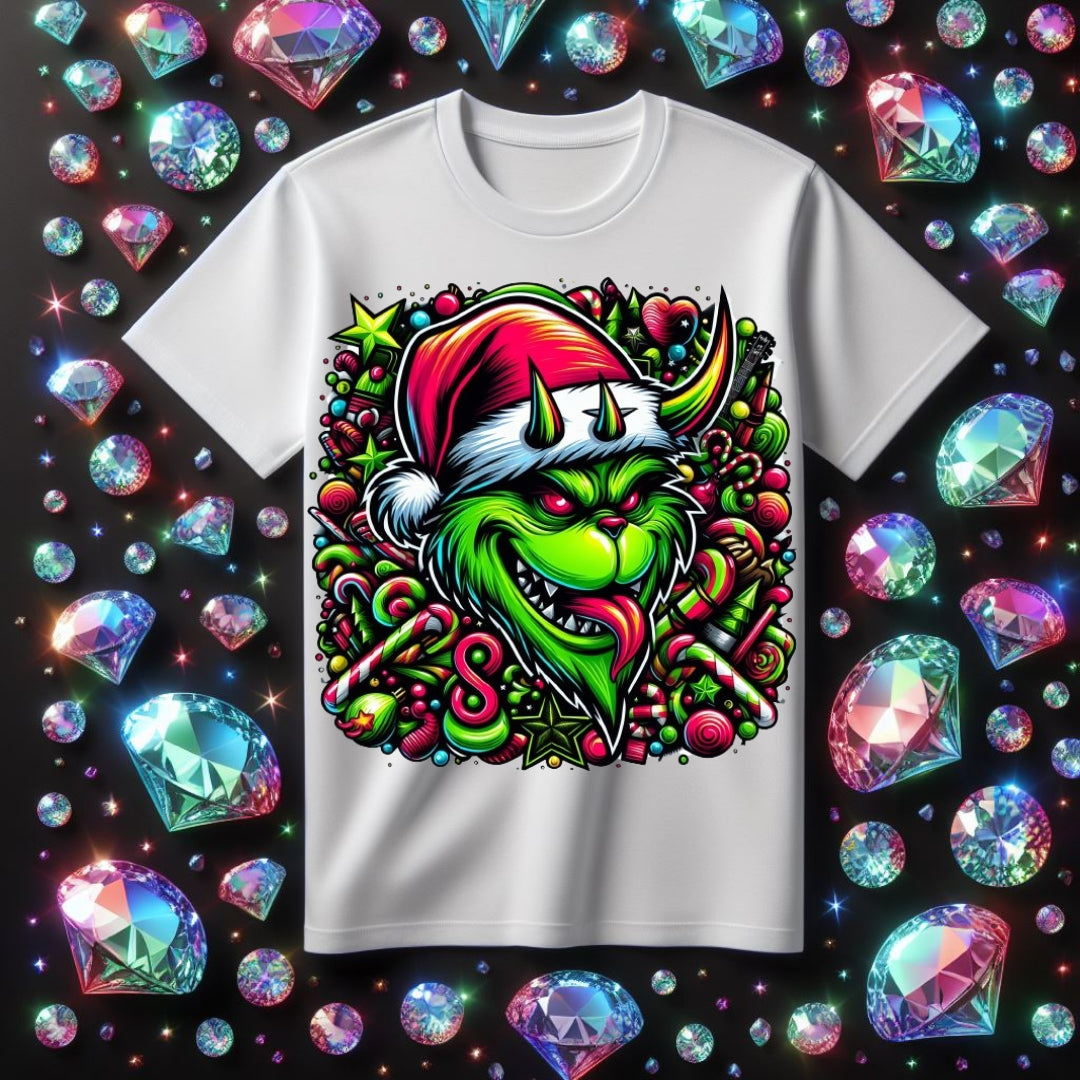 Metallic Grouch Sublimation/DTF T-Shirt Image Bundle