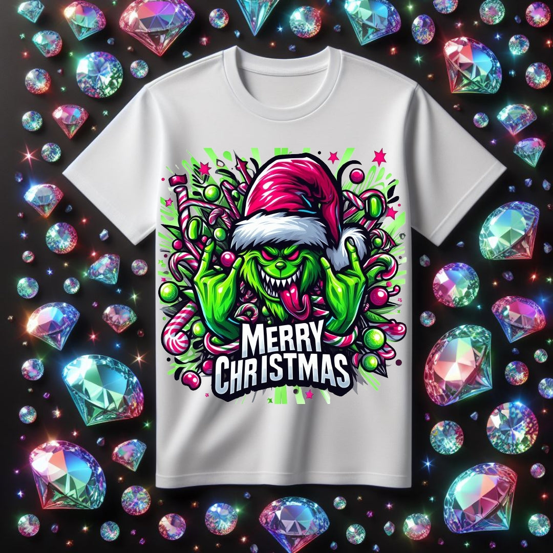 Metallic Grouch Sublimation/DTF T-Shirt Image Bundle