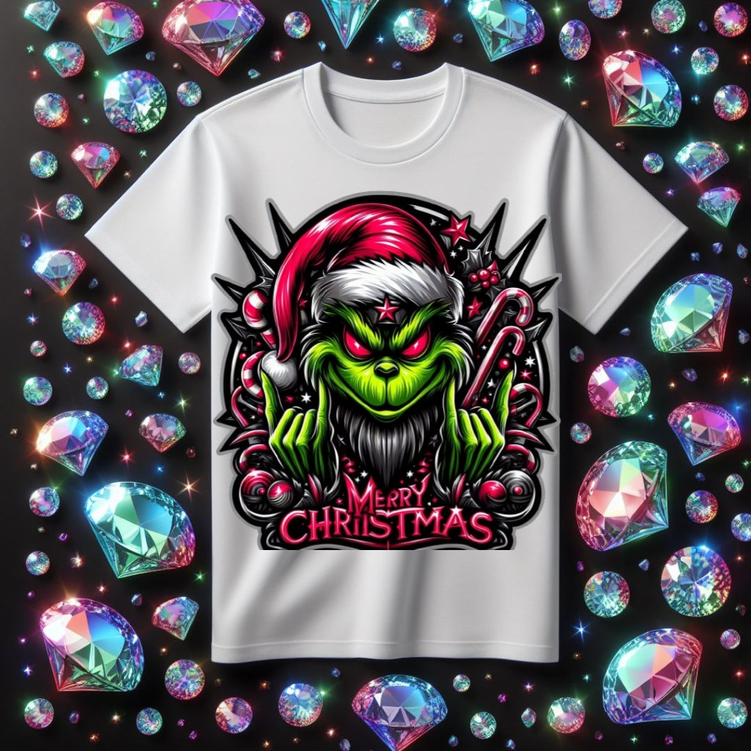 Metallic Grouch Sublimation/DTF T-Shirt Image Bundle